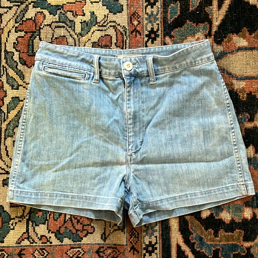 Madewell high waisted denim shorts 27